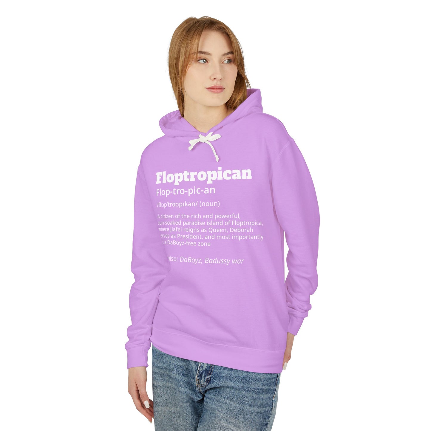 Floptropican Definition Hooded Sweatshirt