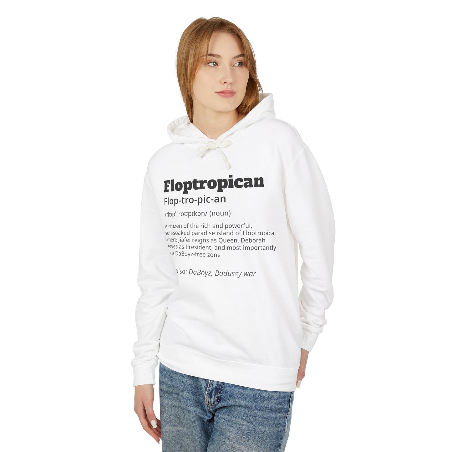 Floptropican Definition Hooded Sweatshirt