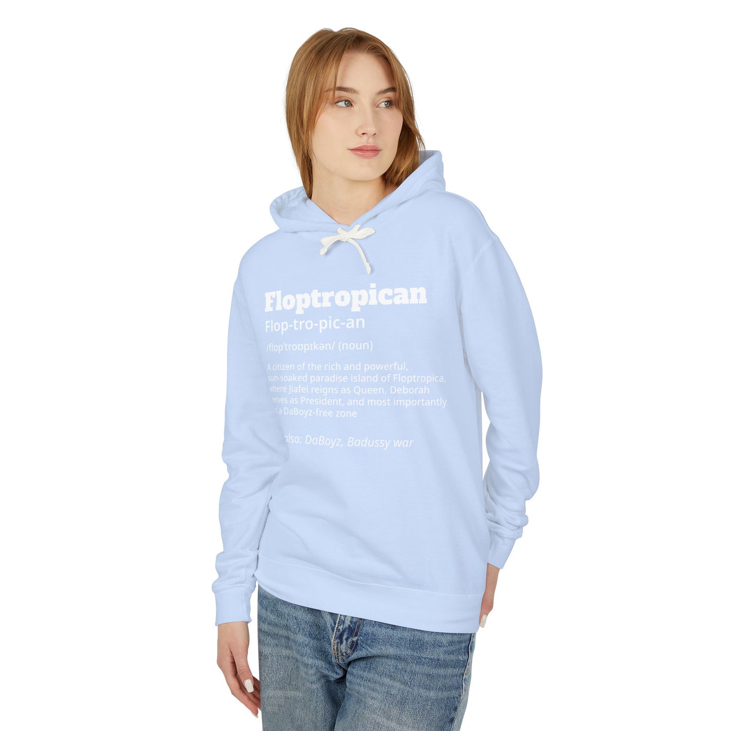 Floptropican Definition Hooded Sweatshirt