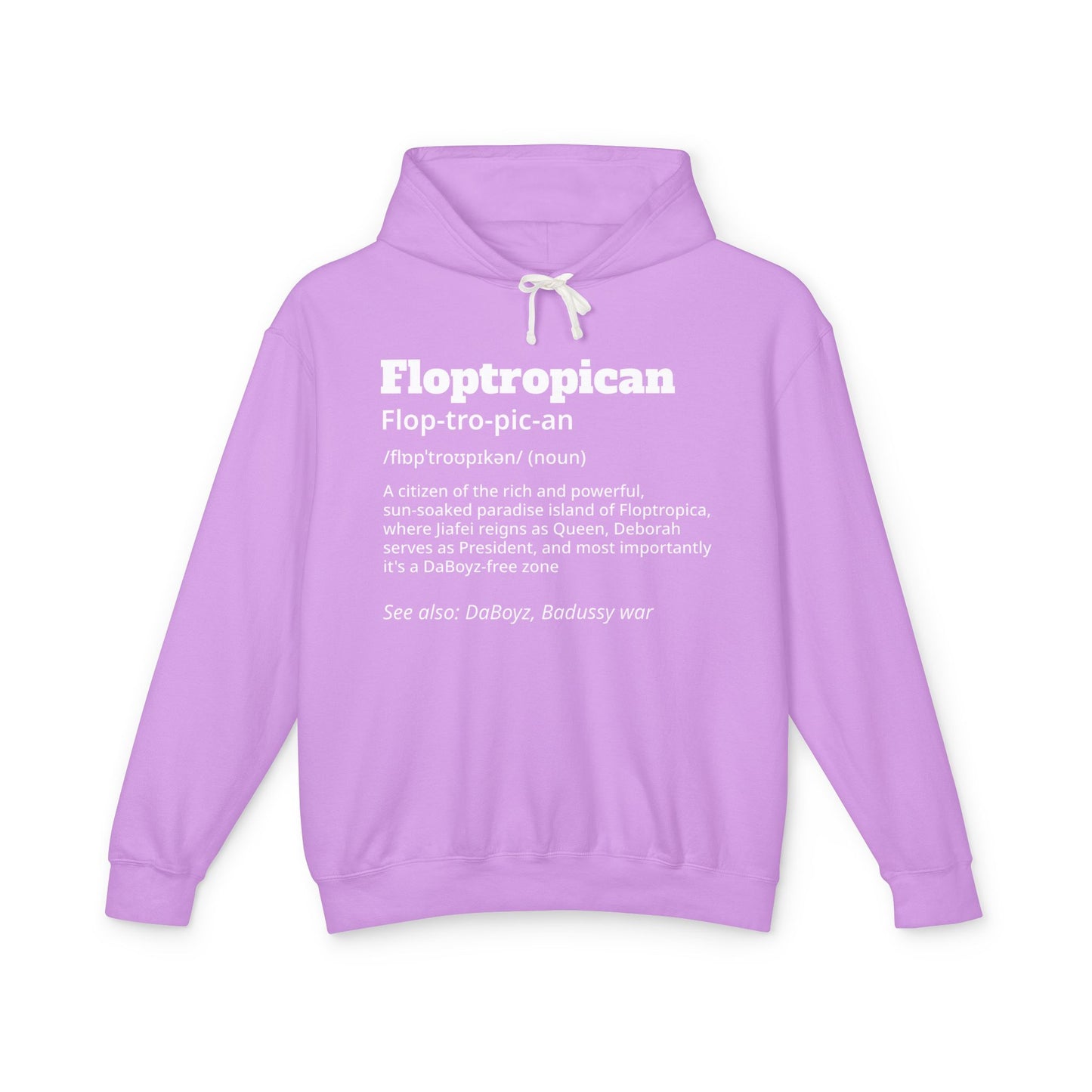 Floptropican Definition Hooded Sweatshirt